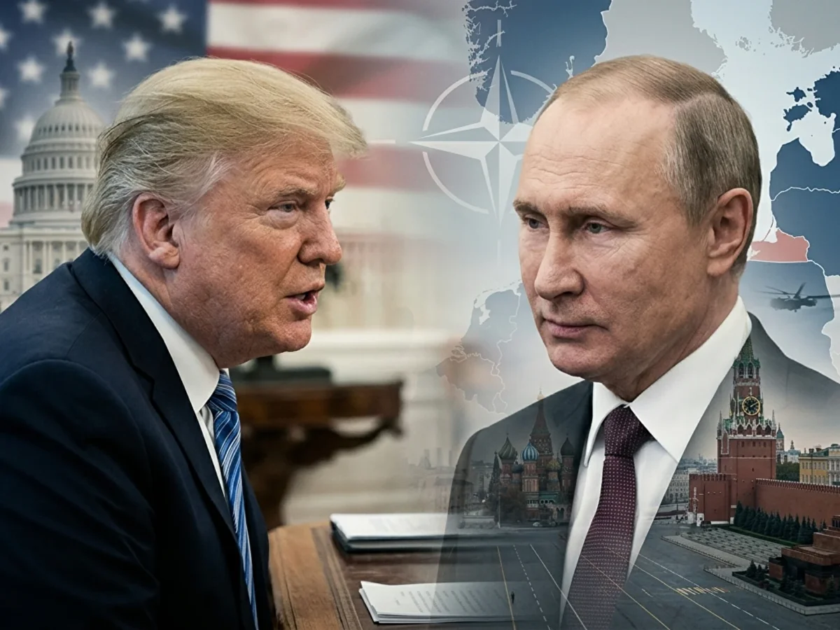 ABD Başkanı Donald Trump, Rusya Devlet Başkanı Vladimir Putin ile