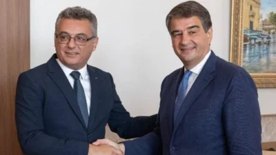 KKTC Cumhurbaşkanı Tufan Erhürman, AB Komisyonu Başkan Yardımcısı ve Kıbrıs