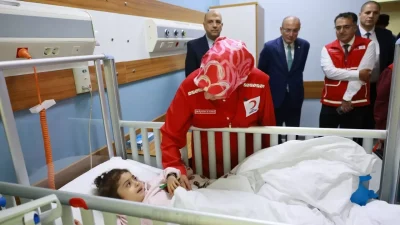 Türk Kızılay Genel Başkanı Prof. Dr. Fatma Meriç Yılmaz, Mısır’da