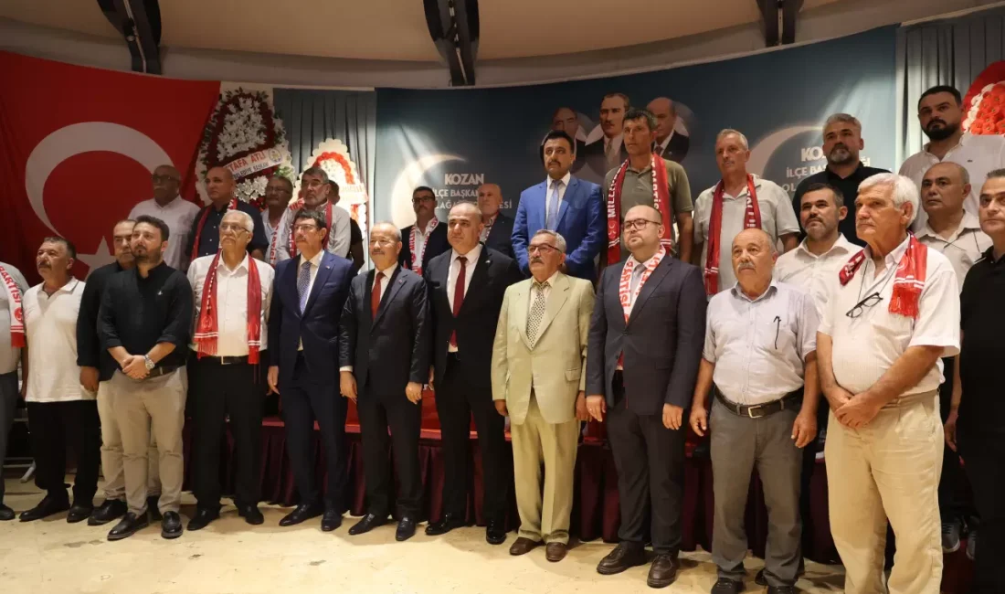 MHP Kozan 15. Olağan İlçe Kongresi'nde tek listeyle seçime giren