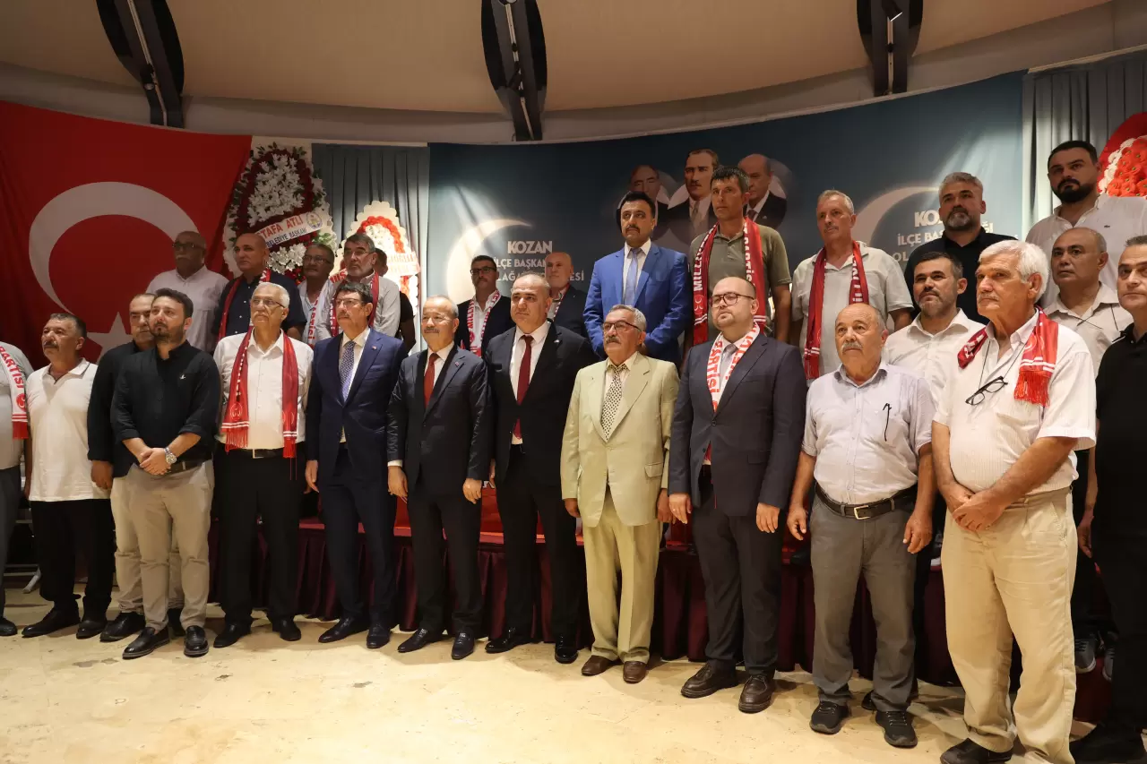 MHP Kozan 15. Olağan İlçe Kongresi'nde tek listeyle seçime giren