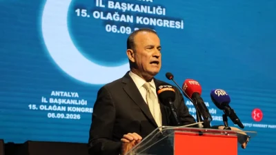 MHP Antalya Milletvekili Abdurrahman Başkan, MHP Antalya İl Olağan Kongresi'nde