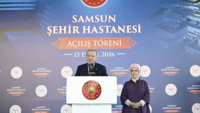 Samsun Şehir Hastanesi'nin açılış töreninde konuşan Cumhurbaşkanı Recep Tayyip Erdoğan,