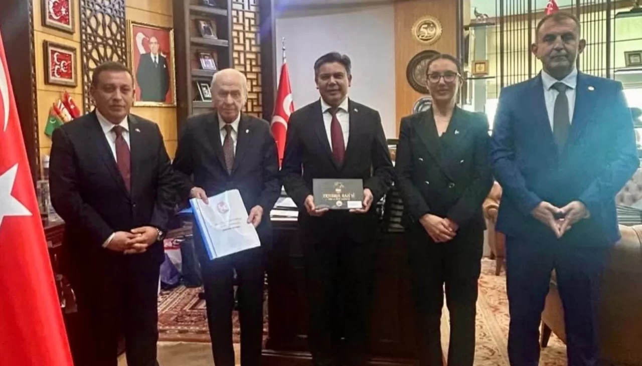 MHP Bilecik İl Başkanı Talha Özkan ve Söğüt Belediye Başkanı