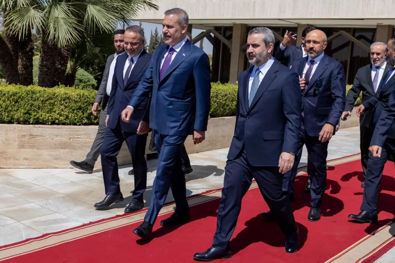 Dışişleri Bakanı Hakan Fidan, resmi temaslarda bulunmak üzere Suriye'nin başkenti