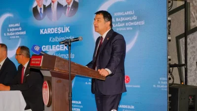 MHP Genel Başkan Yardımcısı İsmail Faruk Aksu, Kırklareli İl Kongresi'nde