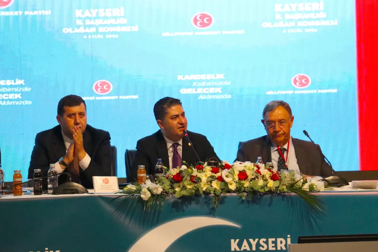 MHP Genel Başkan Yardımcısı İsmail Özdemir, Kayseri İl Başkanlığı 15.