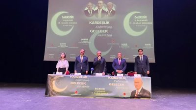 MHP Genel Sekreteri İsmet Büyükataman, Balıkesir İl Başkanlığı Olağan Kongresi'nde
