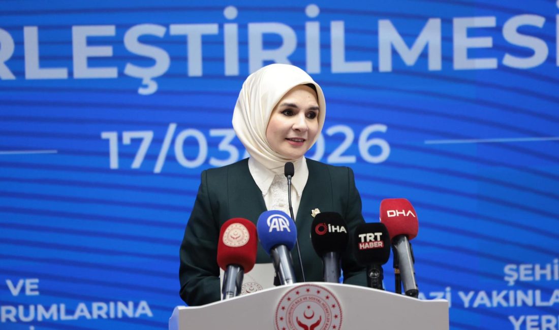 Aile ve Sosyal Hizmetler Bakanı Mahinur Özdemir Göktaş, şehit ve