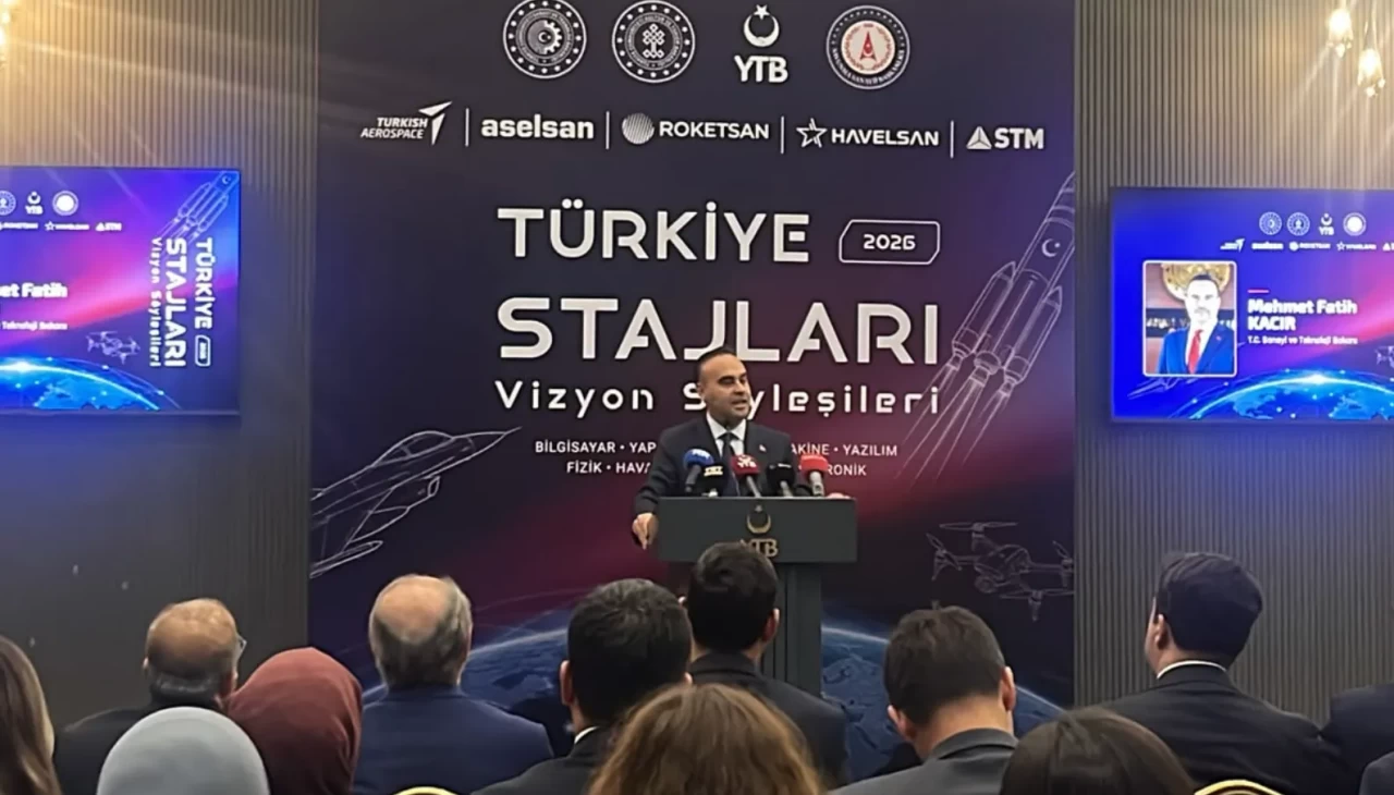 Sanayi ve Teknoloji Bakanı Mehmet Fatih Kacır, YTB’nin Türkiye Stajları