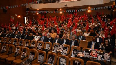 Malatya Ülkü Ocakları tarafından düzenlenen 12 Eylül Ülkücü Şehitleri Anma