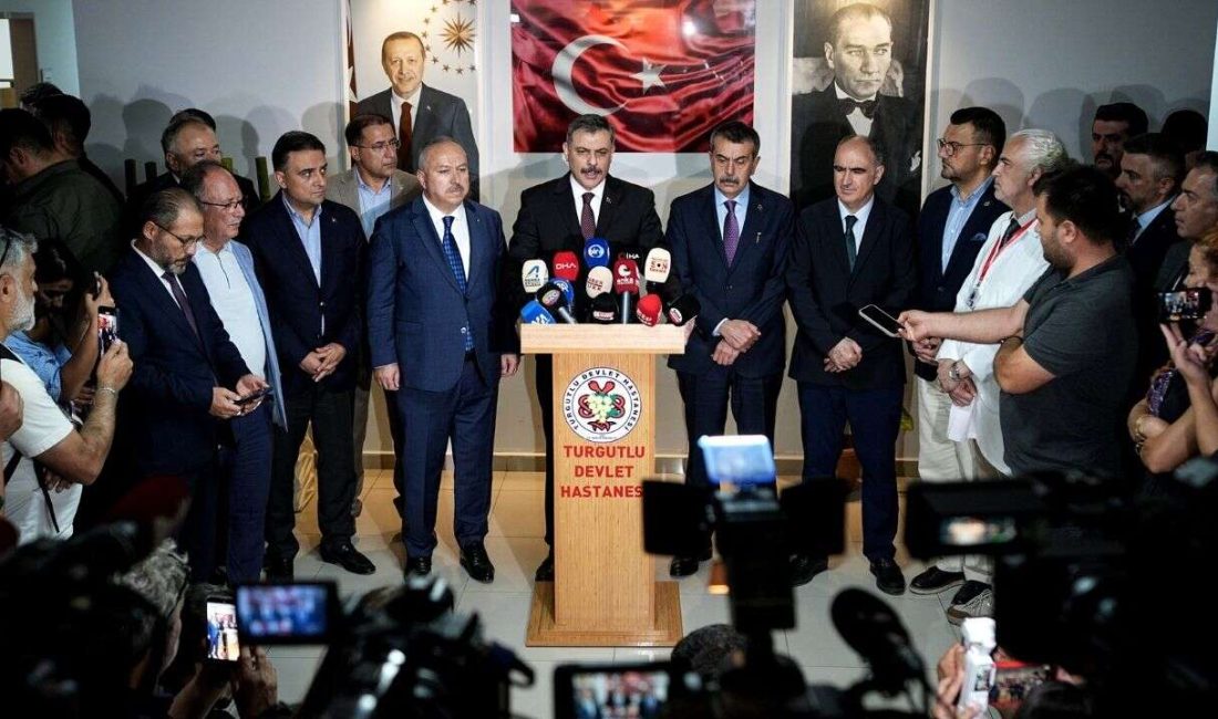İçişleri Bakanı Mustafa Çiftçi ve Milli Eğitim Bakanı Yusuf Tekin,