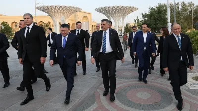 İçişleri Bakanı Mustafa Çiftçi, Kazakistan'daki teması kapsamında Hoca Ahmet Yesevi