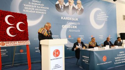 MHP Genel Başkan Yardımcısı Mustafa Kalaycı, Denizli İl Kongresi'nde yaptığı