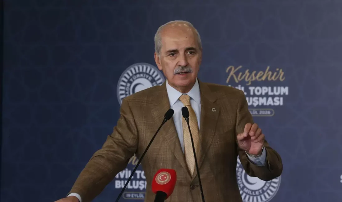 TBMM Başkanı Numan Kurtulmuş, Kırşehir'de yaptığı açıklamada "Terörsüz Türkiye" sürecini