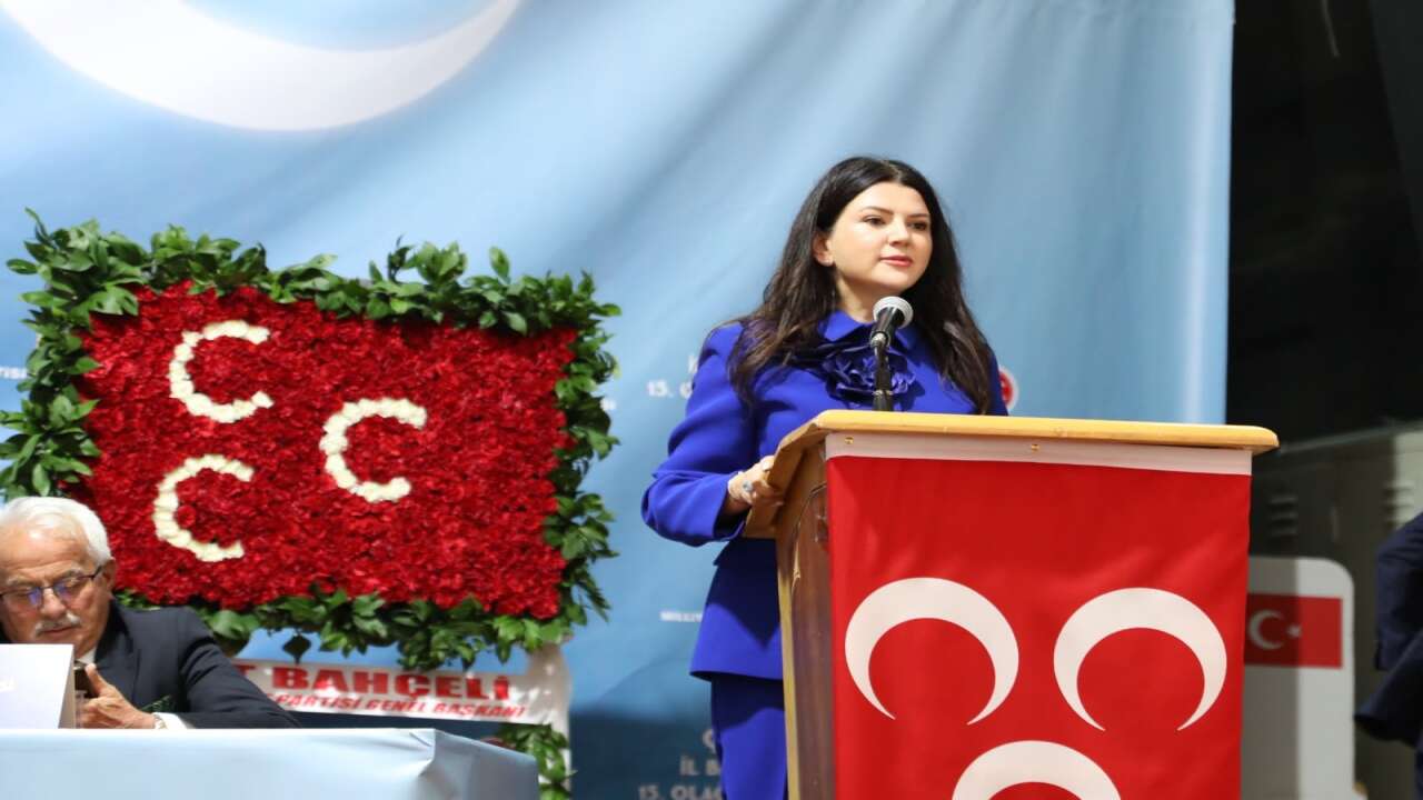 MHP Çankırı Milletvekili Pelin Yılık, Çankırı İl Başkanlığı’nın 15. Olağan