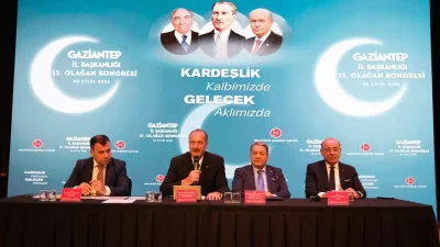 MHP Genel Sekreter Yardımcısı Tamer Osmanağaoğlu, Gaziantep İl Başkanlığı Olağan