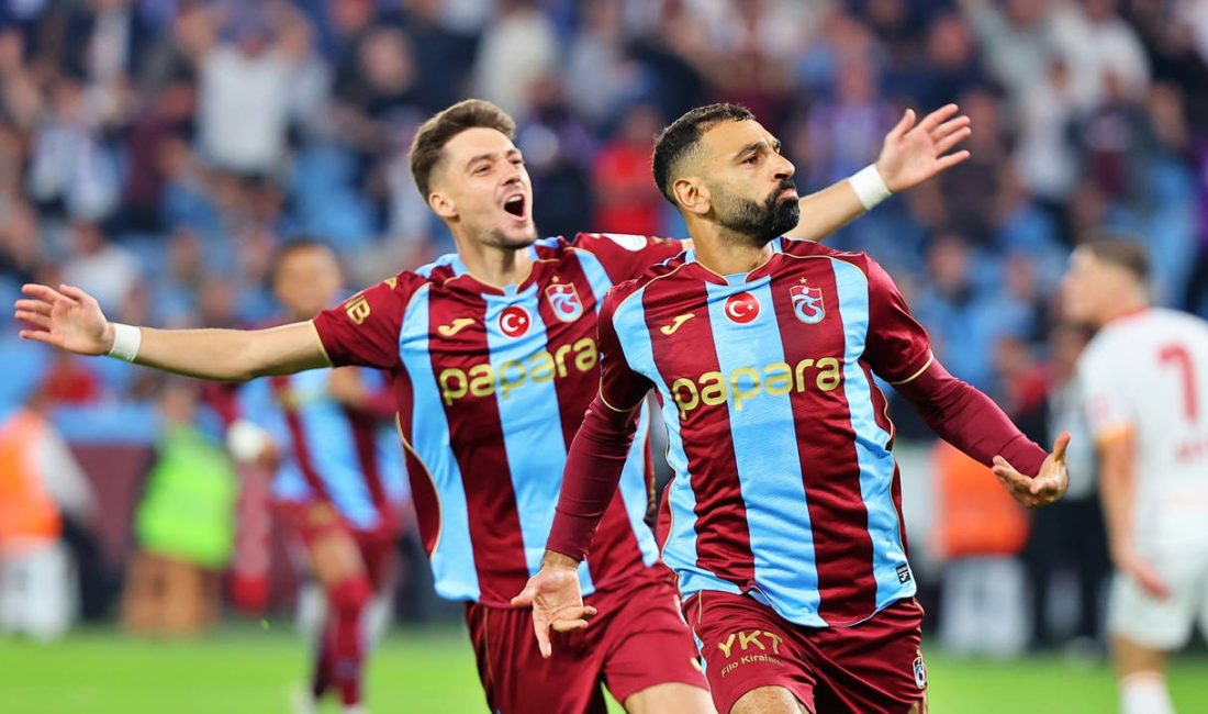 Trendyol Süper Lig'in 6. haftasındaki dev derbide Trabzonspor, sahasında ağırladığı