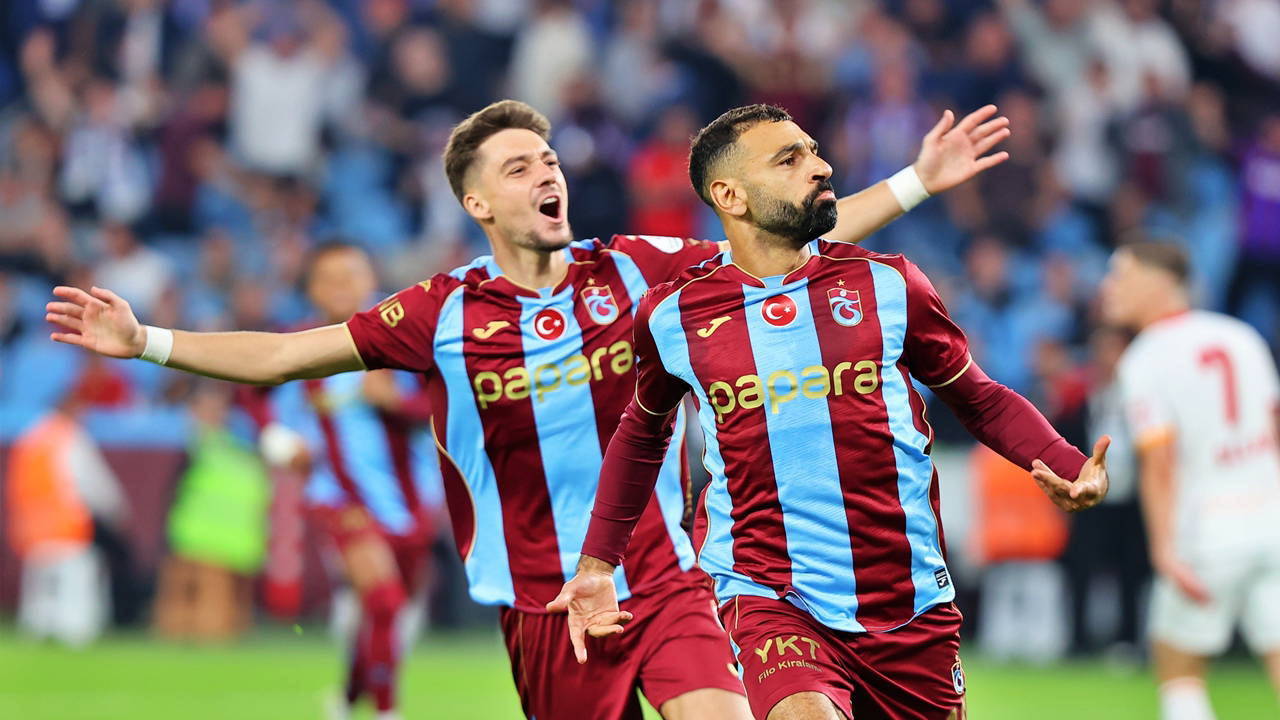 Trendyol Süper Lig'in 6. haftasındaki dev derbide Trabzonspor, sahasında ağırladığı