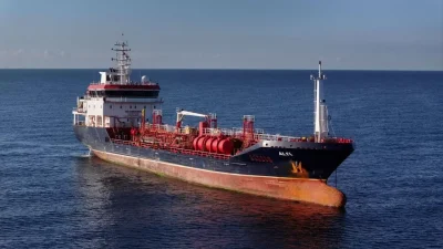Marmara Denizi Silivri açıklarında iki ticari geminin çarpışması sonucu gerçekleşen