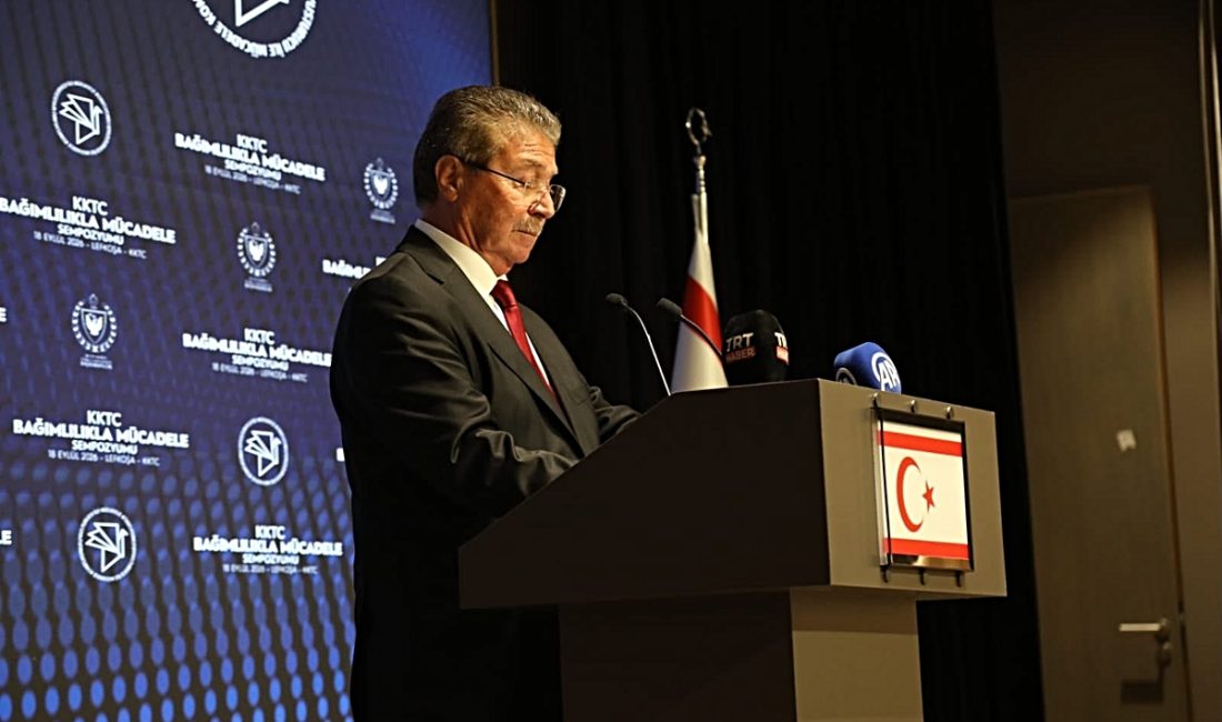 KKTC Başbakanı Ünal Üstel, Cumhurbaşkanı Yardımcısı Cevdet Yılmaz'ın da katıldığı