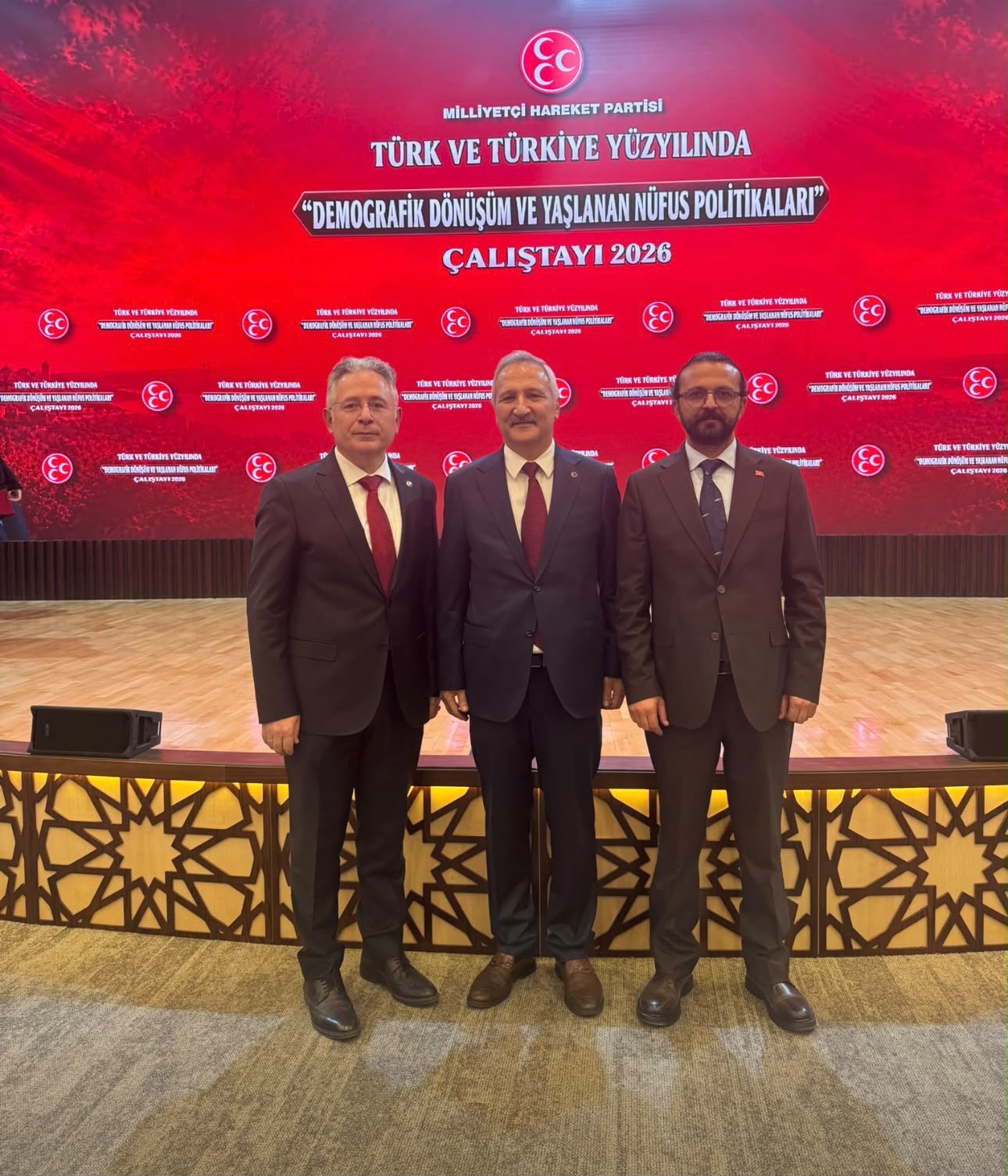 Milliyetçi Hareket Partisi tarafından düzenlenen “Türk ve Türkiye Yüzyılında Demografik