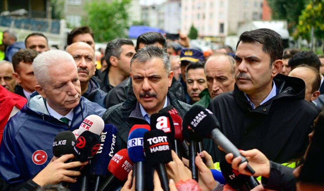 İstanbul’da yaşanan şiddetli sel felaketinin ardından Çevre, Şehircilik ve İklim