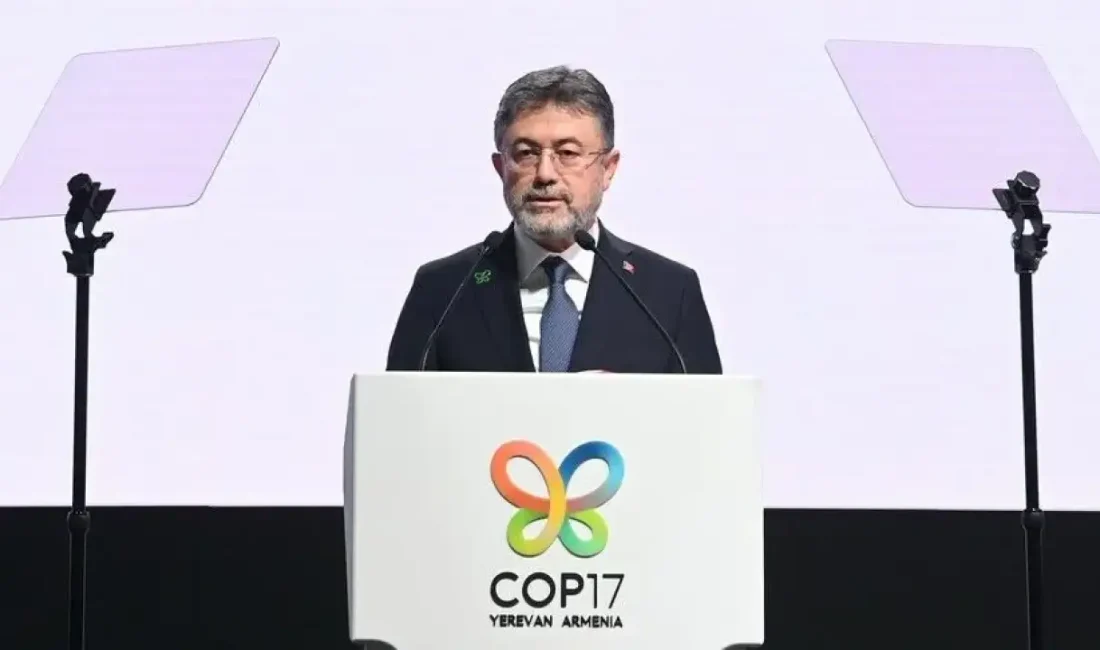 Tarım ve Orman Bakanı İbrahim Yumaklı, Birleşmiş Milletler Biyolojik Çeşitlilik