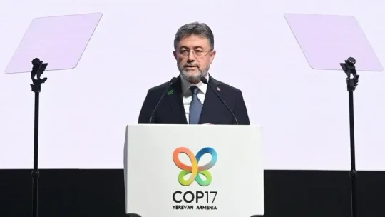 Tarım ve Orman Bakanı İbrahim Yumaklı, Birleşmiş Milletler Biyolojik Çeşitlilik
